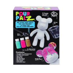 Pour Palz DIY Paint Bear With - 1 Golden Dream - 40ml GS - G08681 - Colorland Toys