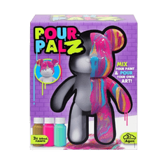 Pour Palz DIY Paint Bear With - 1 Golden Dream - 40ml GS - G08681 - Colorland Toys