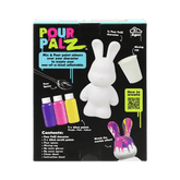 Pour Palz DIY Paint Bunny - Golden Splash - 40ml GS - G33672 - Colorland Toys