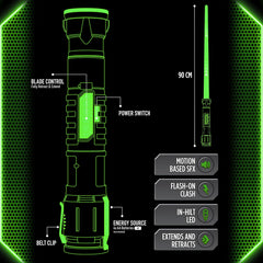 Power Saber Energy Blade Green 12L 931620-004 - Colorland Toys
