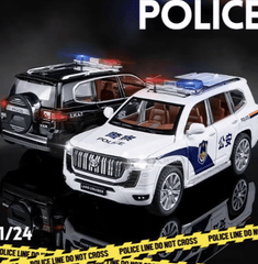 Prado Land Cruiser Police Diecast Car - Colorland Toys