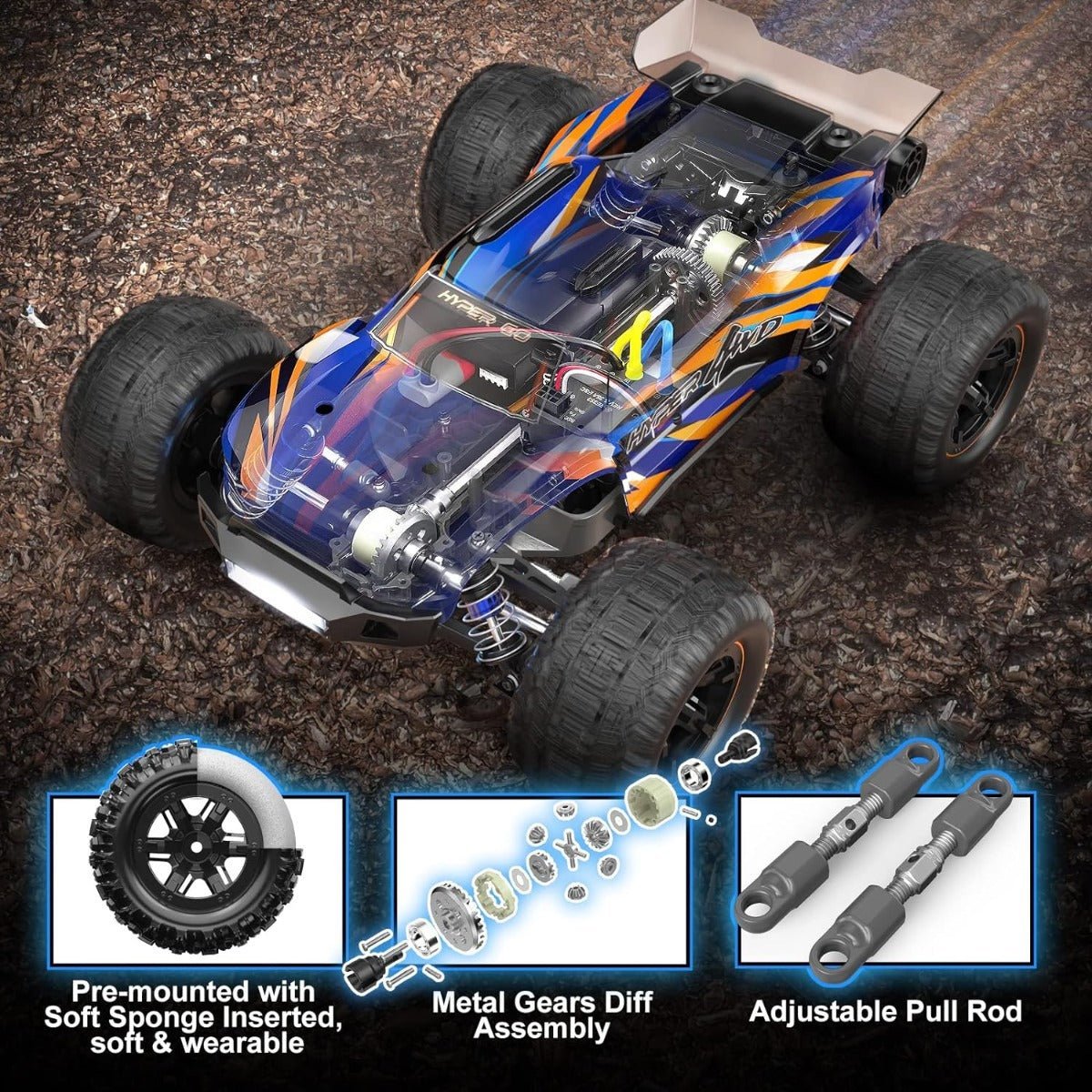 Predator RC Monster Truck 028 - Colorland Toys