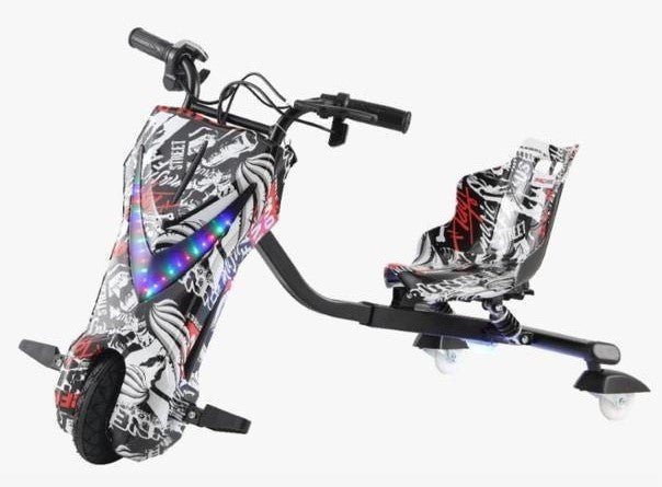 Pro Ride Drift Scooter 36V White PR001 - 04 - Colorland Toys