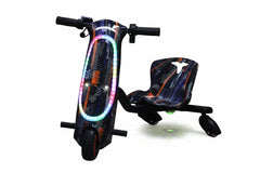 Pro Ride Mini Drift Scooter 36V – Urban Black | LED & Bluetooth Ride - On - Colorland Toys