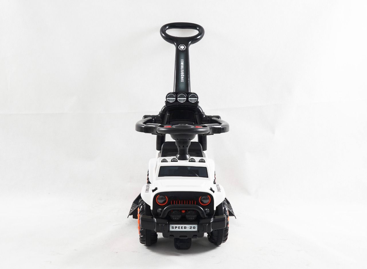 Pro Ride Push Car White PB810 - Colorland Toys
