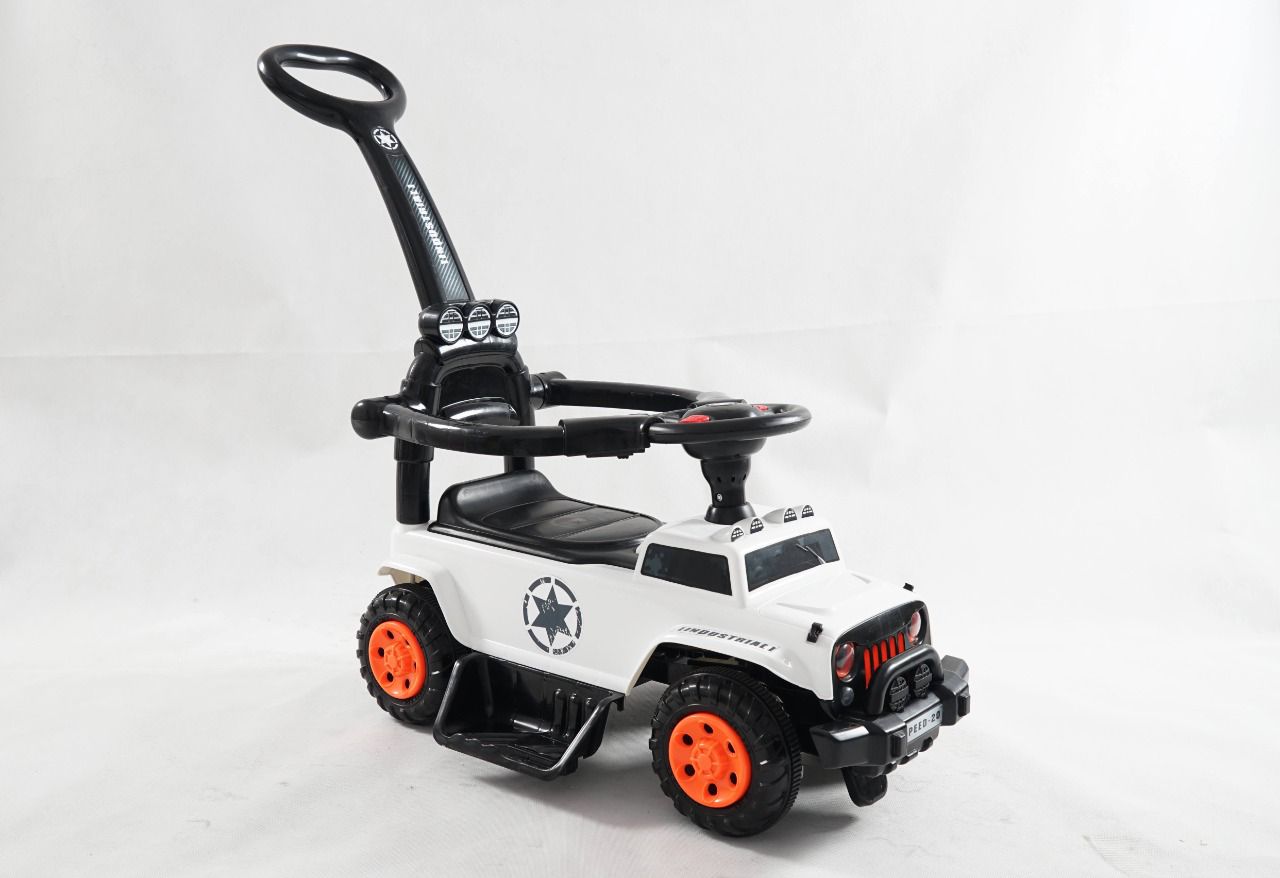 Pro Ride Push Car White PB810 - Colorland Toys