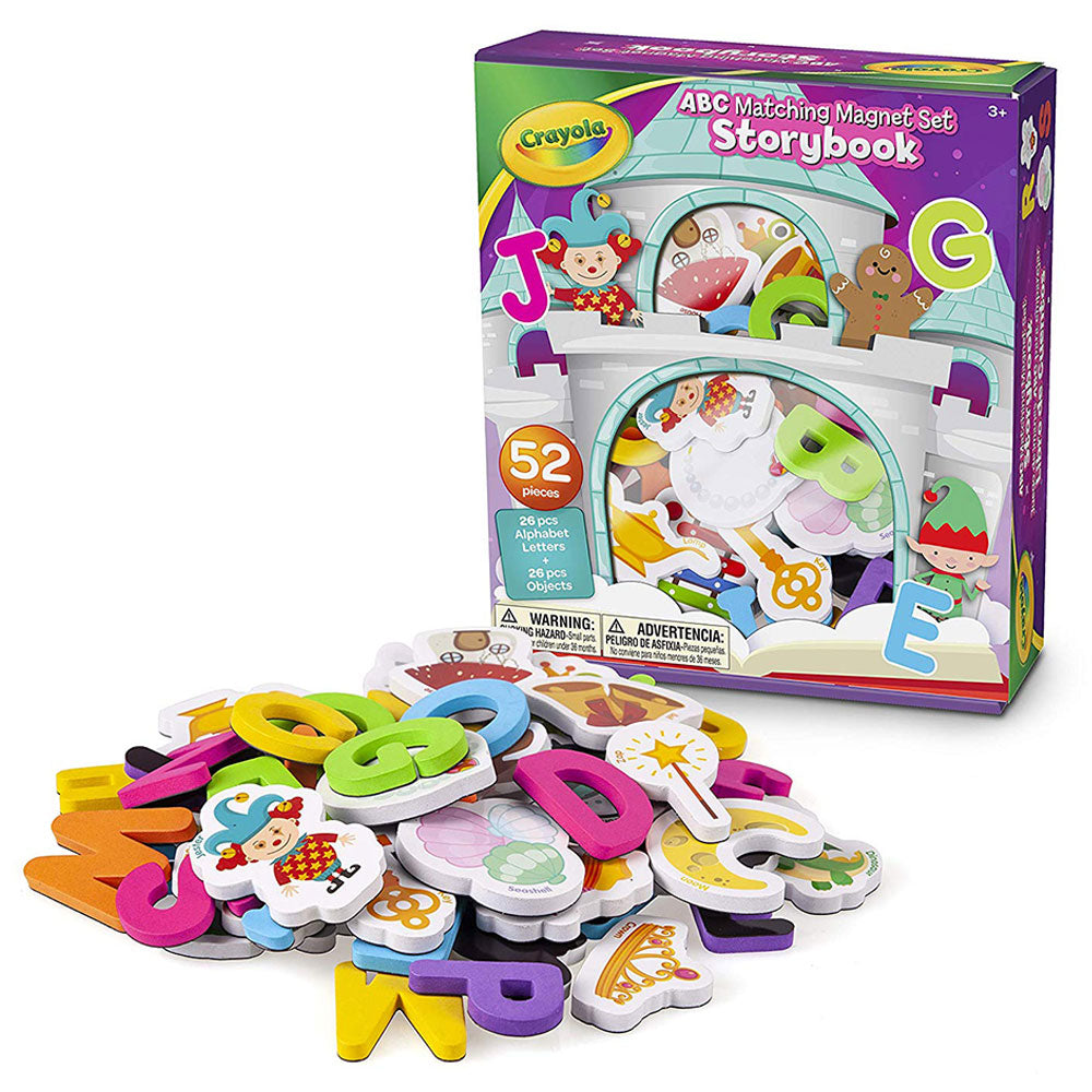 Crayola ABC Matching Magnet Set Animal Party CY9948-01 - Colorland Toys