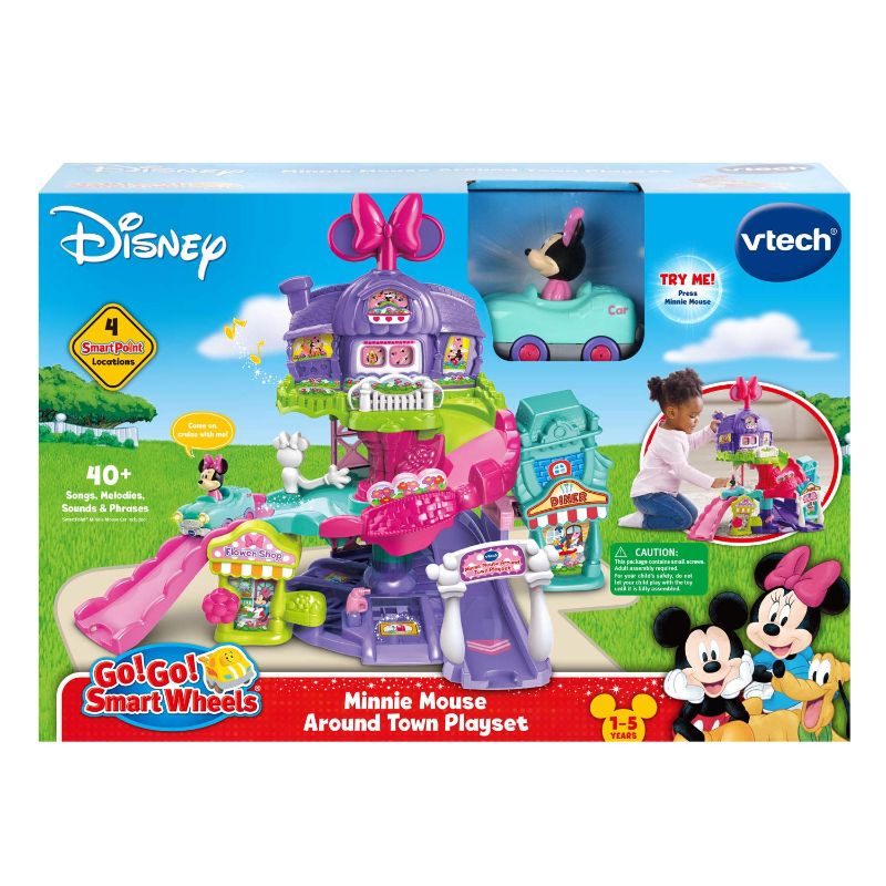 VTech Toot-Toot Drivers Minnie Mouse Playset - Colorland Toys