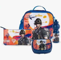 PUBG Battlegrounds Lone Survivor V2 5 - in - 1 School Set 18inch TBT235IN1C30 - 18 - Colorland Toys