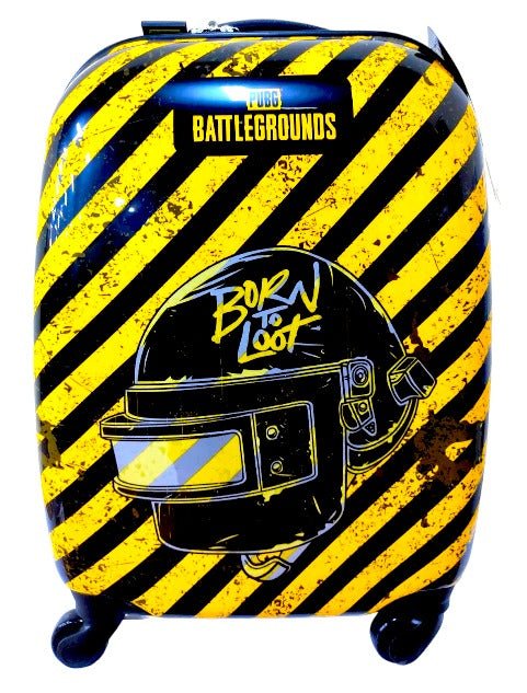 PUBG Kids Luggage with Reusable Stickers 18inch TBT23PBBGKL410 - Colorland Toys