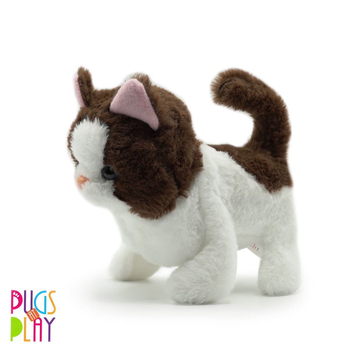 Pugs at Play Bella Walking Cat ST - PAP07 - Colorland Toys