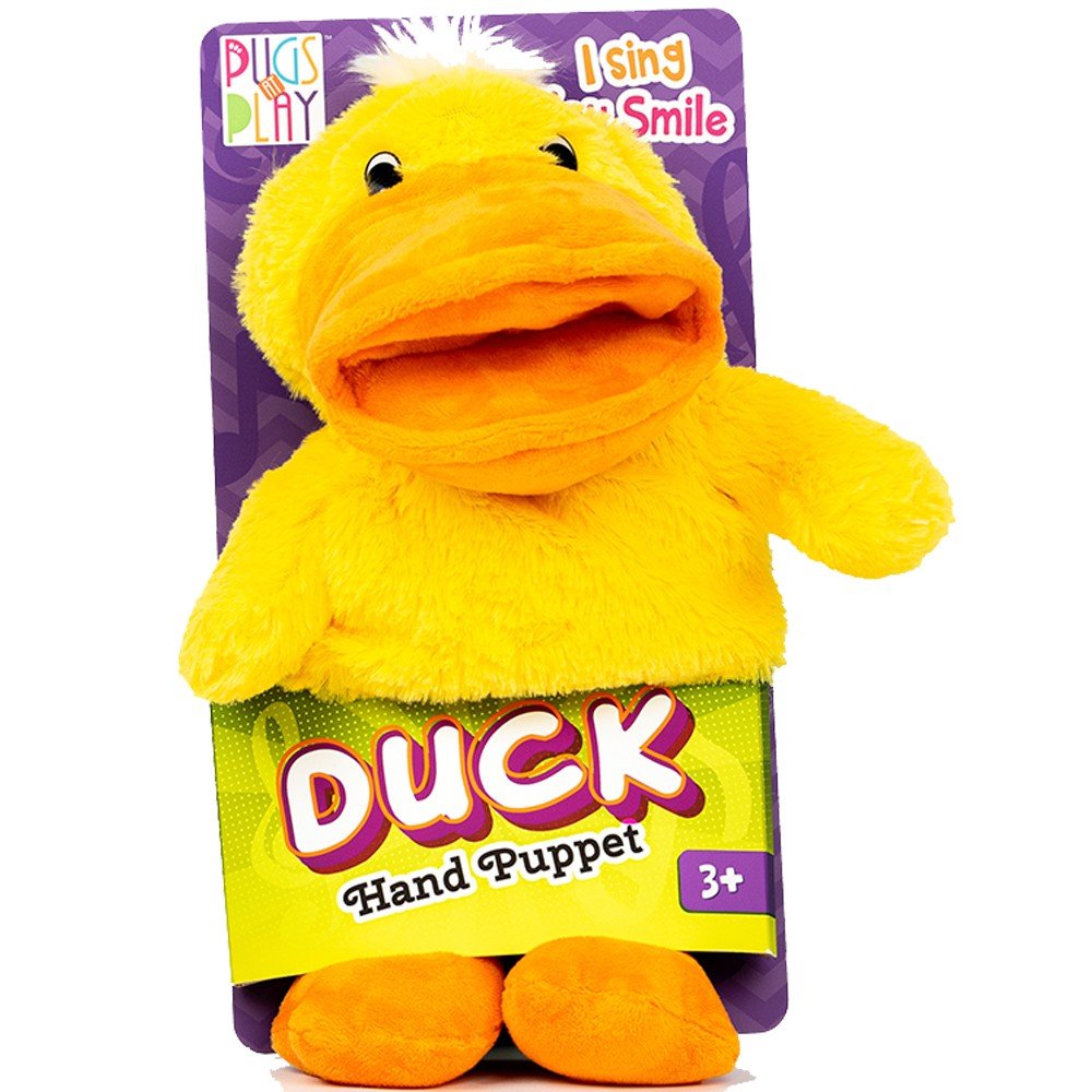Pugs at Play Duck Talking Hand Puppet ST - PAP33 - Colorland Toys