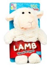 Pugs at Play Lamb Talking Hand Puppet ST - PAP30 - Colorland Toys