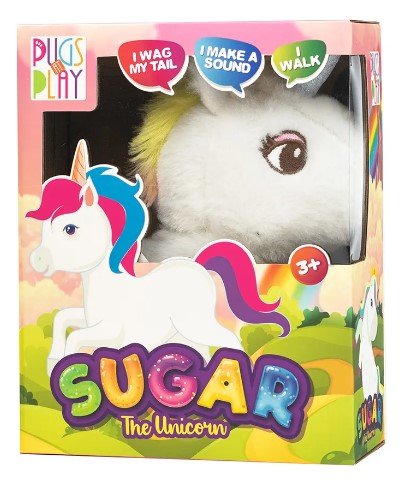 Pugs at Play Sugar - Unicorn Cream ST - PAP38 - Colorland Toys