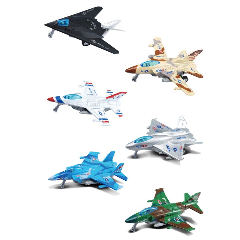 Pullback Die Cast Military Model With Light And Sound 677 - 13 - Colorland Toys