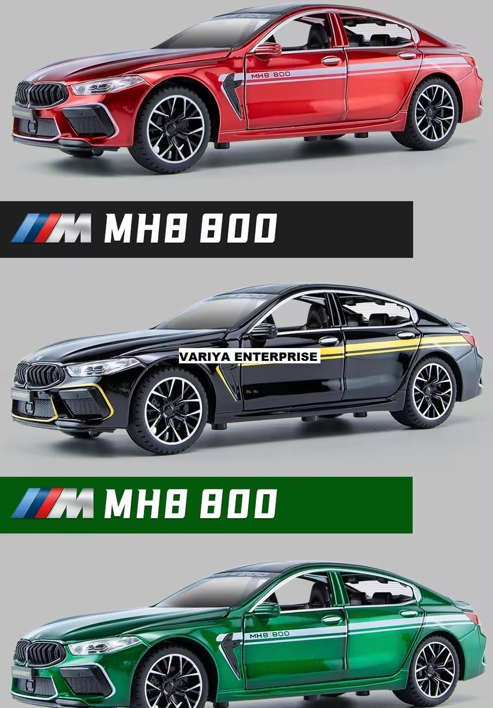 Pullback Diecast Car BMW Manhart M308 - Colorland Toys