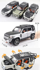 Pullback Diecast Car Defender CZ132/A - Colorland Toys