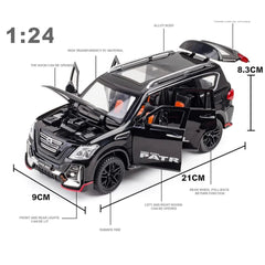 Pullback Diecast Car Nissan Patrol M324 - Colorland Toys
