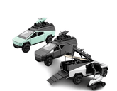 Pullback Diecast Tesla Cybertruck1:24 Scale With Quad Bike CZ170A - Colorland Toys