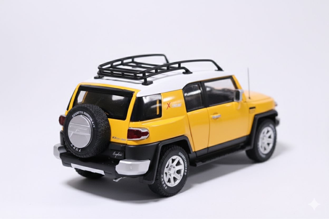 Pullback FJ Cruiser Die - Cast 1:24 Scale CZ613A - Colorland Toys