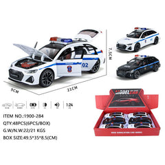Pullback Lamborghini Police Die - Cast 1:24 scale 1900 - 234 - Colorland Toys