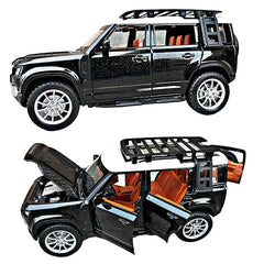 Pullback Land Rover Defender Die - Cast 1:22 Scale Asstd. CZ132A/XA2403B/HCL - 910A - Colorland Toys