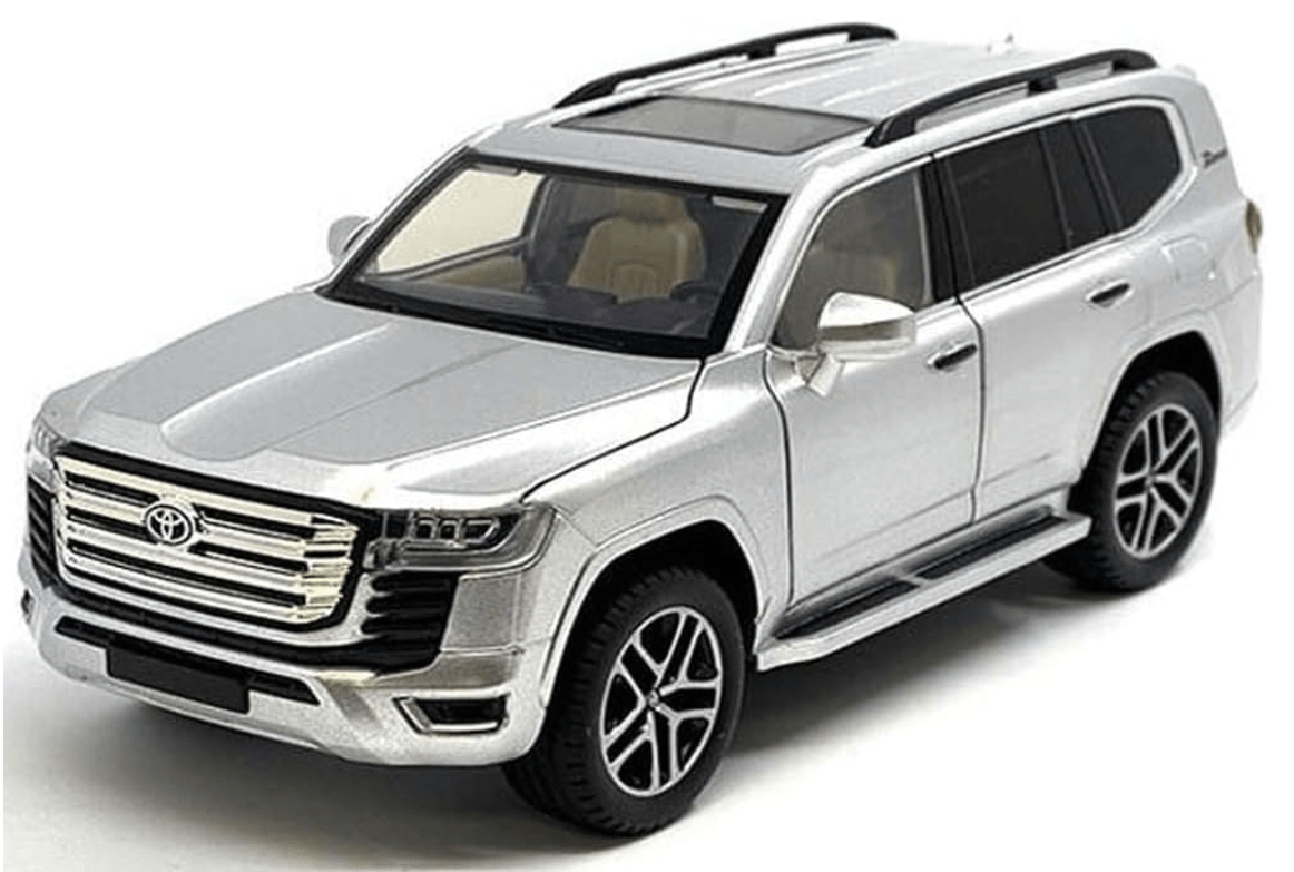 Pullback Toyota Land Cruiser LC80 Off - Road Die - Cast 1:24 Scale Asstd. CZ609A - Colorland Toys