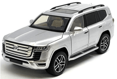 Pullback Toyota Land Cruiser LC80 Off - Road Die - Cast 1:24 Scale Asstd. CZ609A - Colorland Toys