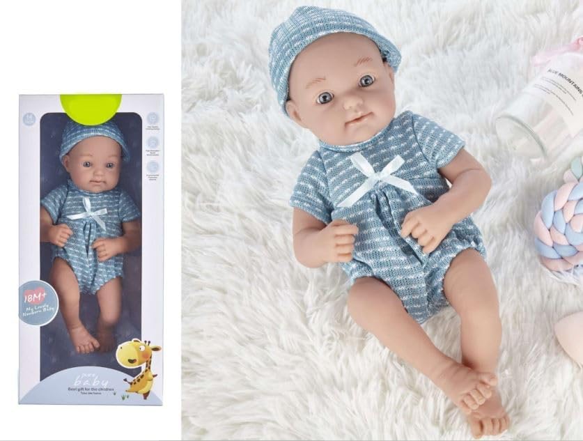 Pure Baby Newborn Doll 16inch DF16 - 003B - Colorland Toys