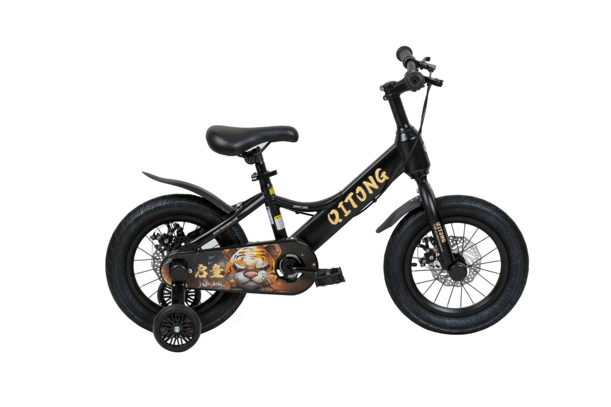 Qitong Bicycle 16 Inch Black TN23A06 16IN - Colorland Toys