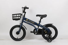 Qitong Bicycle With Basket 14 Inch Blue TN22A08 14IN - Colorland Toys