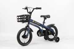 Qitong Bicycle With Basket 14 Inch Blue TN22A08 14IN - Colorland Toys