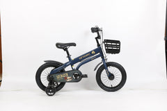Qitong Bicycle With Basket 14 Inch Blue TN22A08 14IN - Colorland Toys