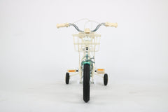 Qitong Bicycle With Basket 14 Inch Green TN - B06 14IN - Colorland Toys