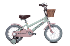 Qitong Bicycle With Basket 16 Inch Green TN23A01 16IN - Colorland Toys