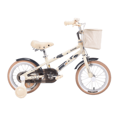 Qitong Cow Bicycle With Basket 14 Inch Green TN24Q61 - Colorland Toys
