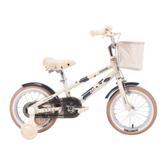 Qitong Cow Bicycle With Basket 16 Inch Green TN24Q61 - Colorland Toys