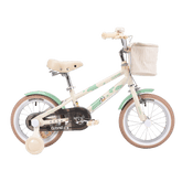 Qitong Cow Bicycle With Basket 16 Inch Green TN24Q61 - Colorland Toys