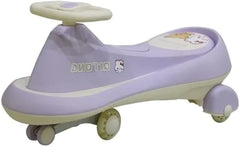 Qitong Lovable Swing Car With Music Purple MN069 - Colorland Toys