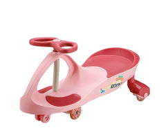 Qitong Swing Car With Music Pink/Red QT - 8097D1 - Colorland Toys