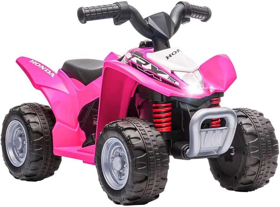 Quad Bike Honda ATV Electric Ride On Pink 733 - Colorland Toys