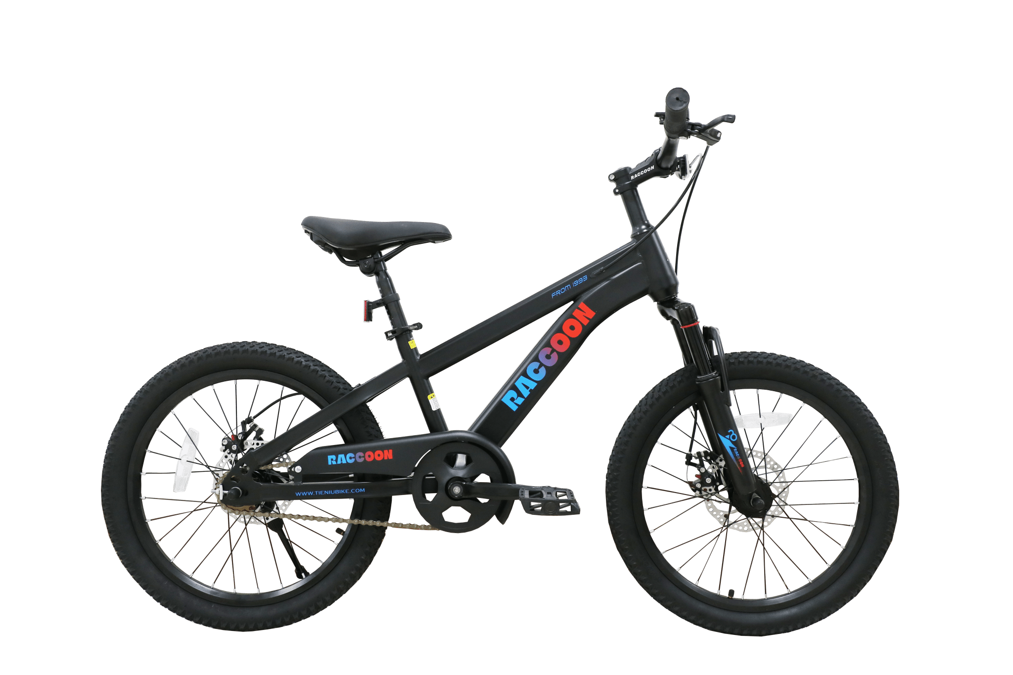 Raccoon Bicycle 20 Inch Black TN24R67 20IN - Colorland Toys