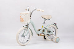 Raccoon Bicycle With Basket 14 Inch Green TN23R06 14IN - Colorland Toys