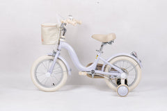 Raccoon Bicycle With Basket 14 Inch Purple TN23R06 14IN - Colorland Toys