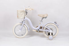 Raccoon Bicycle With Basket 14 Inch Purple TN24R74 14IN - Colorland Toys