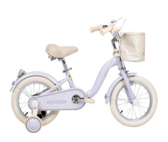 Raccoon Bicycle With Basket 14 Inch Purple TN24R74 14IN - Colorland Toys