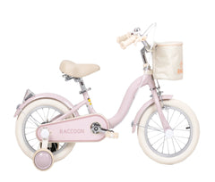 Raccoon Bicycle With Basket 16 Inch Pink TN23R06 16IN - Colorland Toys