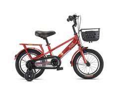 Raccoon Bicycle With Basket 18 Inch Red TN25R94 - Colorland Toys