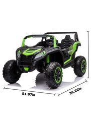 Racing UTV 2000 Car 24V Green A032 - Colorland Toys