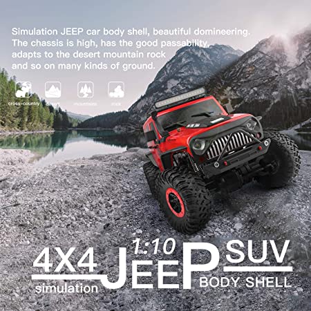 Radio Control Vehicle 4WD Cross Country 1:10 Scale 104311 - Colorland Toys